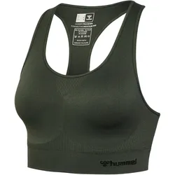 hummel hmlTIF Seamless Sport-BH Damen 6126 - climbing ivy XS