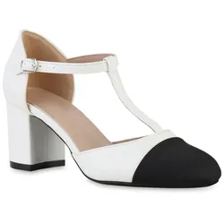 Damen Mary Janes in Weiss