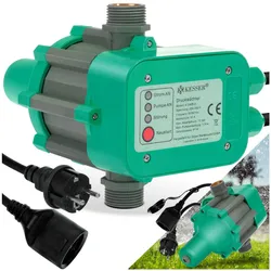 KESSER® Druckschalter Druckwächter Pumpensteuerung Gartenbewässerung mit Kabel