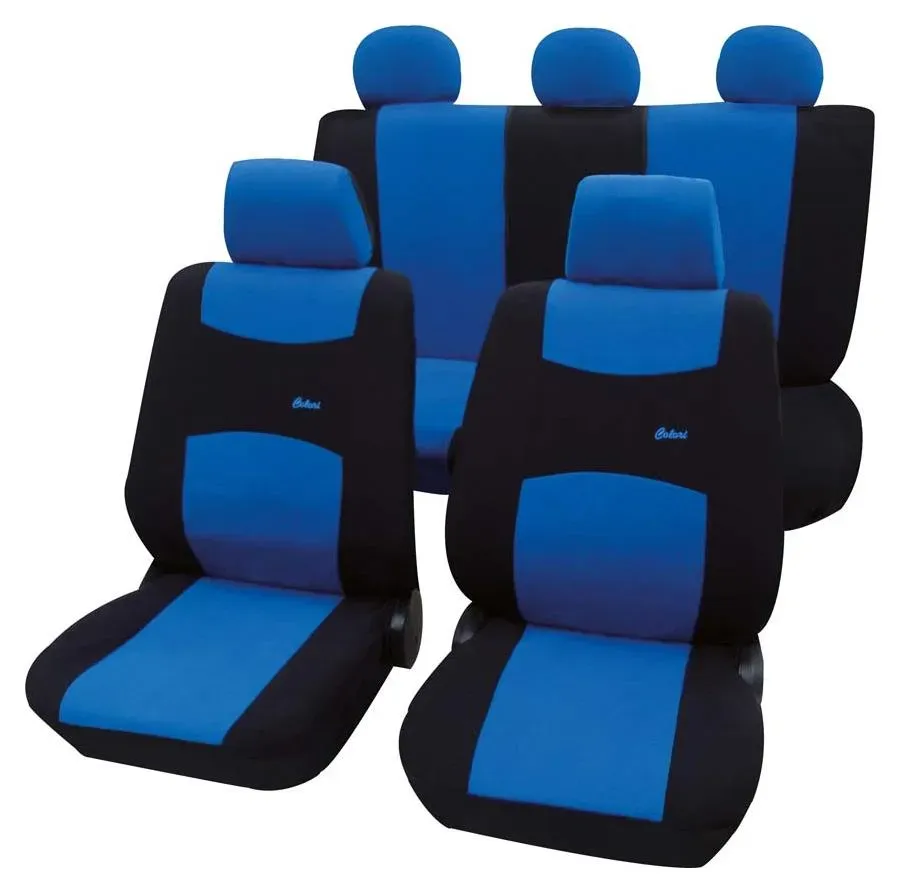 PETEX Sitzschonbezug Sitzbezüge Polyester blau 38874805