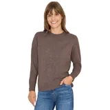 Cecil Softer Rundhals Pullover - Braun