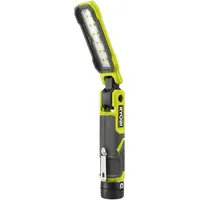 RYOBI 4 V USB-LITHIUM Akku-Stableuchte, klappbar, LED, drei Leuchtstufen, ohne Akku und Ladegerät