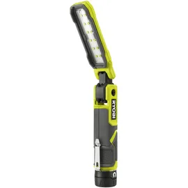 RYOBI 4 V USB-LITHIUM Akku-Stableuchte, klappbar, LED, drei Leuchtstufen, ohne Akku und Ladegerät