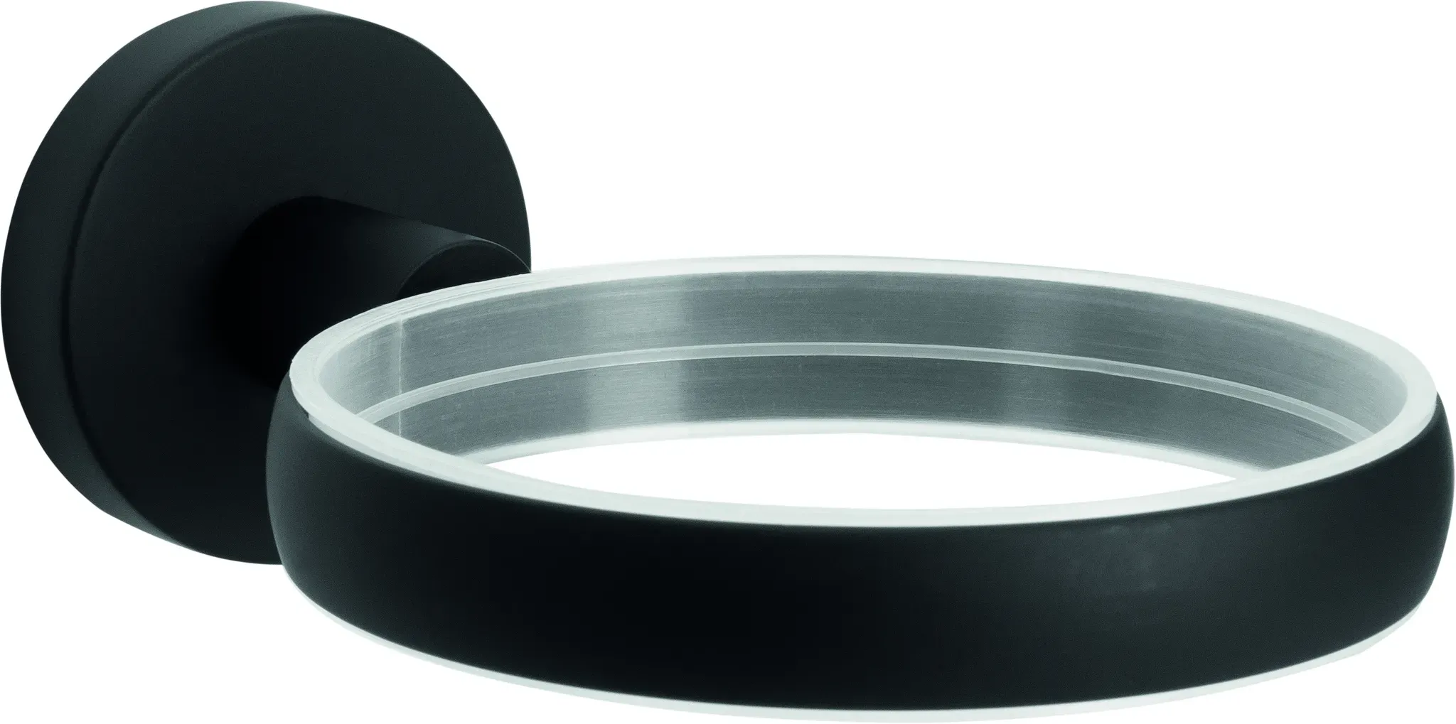 ASW Blackline Fönhalter - schwarz matt