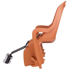 polisport move Groovy 29 Kindersitz Für Fahrrad Hinten - Caramel Brown / Black - Max 22 kg