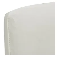vidaXL Stuhlhussen Creme 6er Set