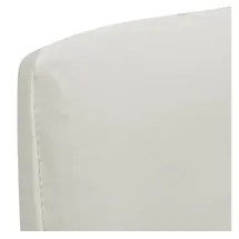 vidaXL Stuhlhussen Creme 6er Set