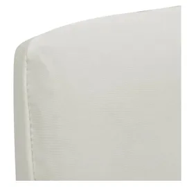 vidaXL Stuhlhussen Creme 6er Set