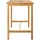 vidaXL Bartisch Natur 150 x 75 x 105 cm Braun