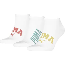 Sneakersocken, (3 Paar, 3er Pack), mit verstärkter Ferse und Zehenbereich, Gr. 39-42, white combo, , 15114410-39