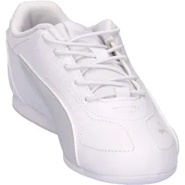 Puma Kinder Catch Ac Ps Sneaker, White X Feather Gray, 33 EU