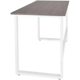 HJH Office Schreibtisch Workspace Light I Grau / Weiß