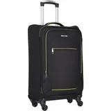 nowi Sevilla Koffer-Set 3-tlg. schwarz/lime