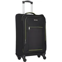 nowi Sevilla Koffer-Set 3-tlg. schwarz/lime