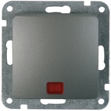 Unitec Kontroll-Wechselschalter Monaco mit Wippe platin