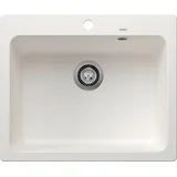 weiß + Handbetätigung