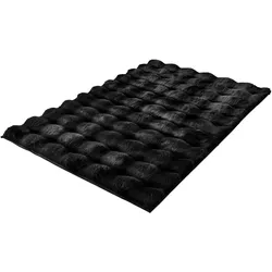 Badteppich CLOUD - schwarz