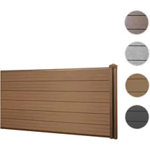 Mendler Windschutz 1,88 m braun Holz