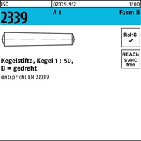Hörger & Geßler ISO 2339 Kegelstifte 1.4305 B 6