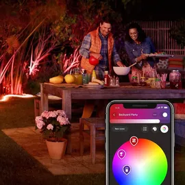 Philips Hue Lightstrip Outdoor 5m White & Col. Amb. 1600lm Bluetooth