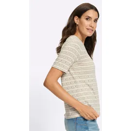 Inspirationen V-Shirt Beige 44