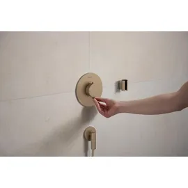 Hansgrohe Ecostat Comfort S Duschthermostat Unterputz für 1 Verbraucher Brushed Bronze 33714140