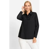 Heine Longbluse in schwarz | Gr.: 46