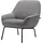 creation by rolf benz Sessel CR.482 Kaltschaum 76 x 83 x 83 cm Grau mit tollem Sitzkomfort