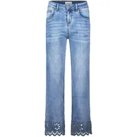 Cartoon Damen Stretch-Jeans mit Stickerei 44, Blau - 44W