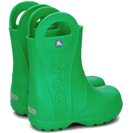 Crocs Handle It Rain Boot Kids Grass Green, 33/34