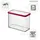 Rotho Frischhaltedose rechteckig transparent/rot 20,0 x 10,0 x 14,2 cm 2,1 l