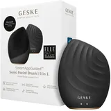 geske german beauty tech distribution gmbh Geske SmartAppGuidedTM Sonic Facial Brush | 5 in 1 Elektrisches Gesichtsmassagegerät Gray Schwarz