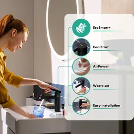 Hansgrohe Zesis S Einhandmischer Mattschwarz