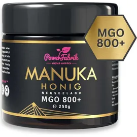 PowerFabrik Manuka Honig MGO 800+, im Glas