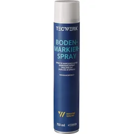 tecwerk Bodenmarkierspray Weiß 0,75 l
