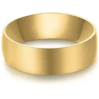 True Rebels Fingerring TRUE REBELS "TR352" Gr. 62, gelbgold, Fingerringe, Herren, 62, Edelstahl, 6,7mm, Fingerring