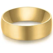 True Rebels Fingerring TRUE REBELS "TR352" Gr. 62, gelbgold, Fingerringe, Herren, 62, Edelstahl, 6,7mm, Fingerring