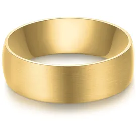 True Rebels Fingerring TRUE REBELS "TR352" Gr. 62, gelbgold, Fingerringe, Herren, 62, Edelstahl, 6,7mm, Fingerring