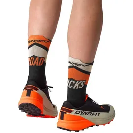 Dynafit Ultra Crew Laufsocken 3er Pack Schwarz/Orange 43-46