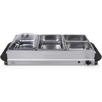 Tristar BP-6285 Buffet-Server, 300 W, 6,8 L Edelstahl