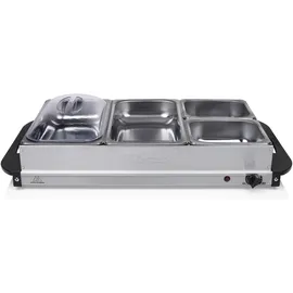 Tristar BP-6285 Buffet-Server, 300 W, 6,8 L Edelstahl