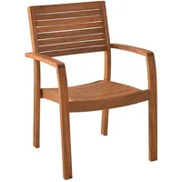 Merxx Batavia Stapelsessel 66 x 72 x 93 cm braun 2 St.