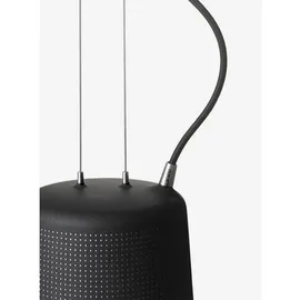 Vipp 528 1-flg. 14,5 cm rund schwarz