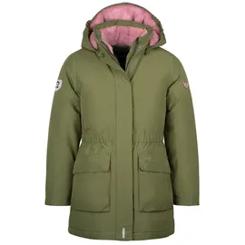 TROLLKIDS Alesund Coat Dusky Olive/Mauve 140