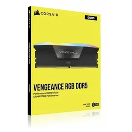 Corsair Vengeance RGB DDR5-6000 32GB Kit (2x16GB) CL36 Schwarz CMH32GX5M2E6000C36