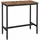 VASAGLE Bartisch rechteckig 100 x 40 x 90 cm Braun-Schwarz