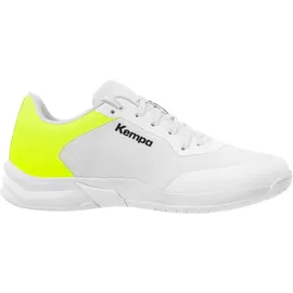 Kempa Kourtfly Three Handballschuhe Damen weiß/fluo gelb 40.5