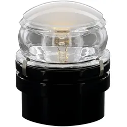Oluce - Fresnel Wandleuchte, schwarz
