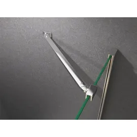 Buylando Glaswerk Westfalen + Emma 80x100x80x180 cm U-form Duschkabine inkl. Duschtasse - Siphon