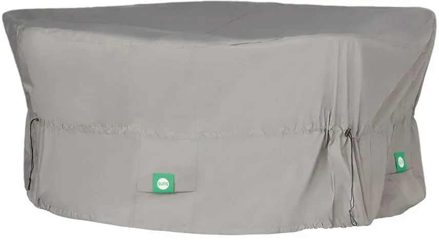 + 10 % Kassenrabatt | SUNS Gartenmöbelabdeckung R2 Gartenmöbel-Set ø 220 cm (h: 87 cm)
